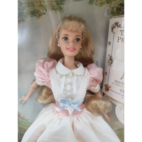 Vintage The Tale of Peter Rabbit Barbie Doll ตุ๊กตาบาร์บี้แท้ ปี 1997