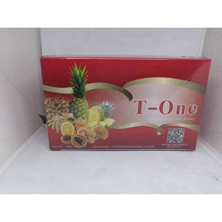 เอนไซม์ ทีวัน T-ONE เครื่องดื่มพืชผักผลไม้ 30ซอง