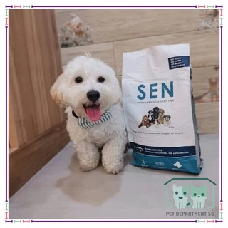 Sen อาหารสุนัขทูน่า สูตรควบคุมน้ำหนักและแพ้ง่าย low fat สำหรับสุนัขอ้วน ทำหมัน 2KG