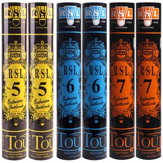 ของแท้ RSL Asian Lion and Dragon Badminton No. 5 No. 6 No. 7 Fighting King Flying Stable Game Ball 12 Pack ymq