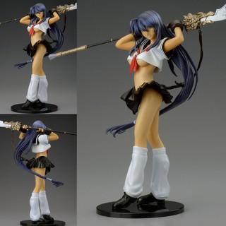 Model Figure งานแท้ Original Ikkitousen Dragon Destiny ศึกชิงลูกแก้วมังกร Unchou Kanu คานู อันโช ชุดนักเรียน