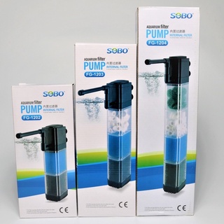 SOBO FG-1202 FG-1203 FG-1204 ปั๊มน้ำพร้อมกระบอกกรอง Internal filter pump สินค้าพร้อมส่ง ราคาถูก Promotion Price