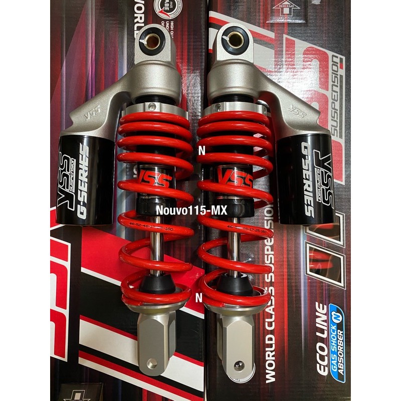 โช๊คYSSเเท้/NOUVO MX(ปี03-07)ขนาด270มม ใส่ตรงรุ่นที่กำหนดนะครับ