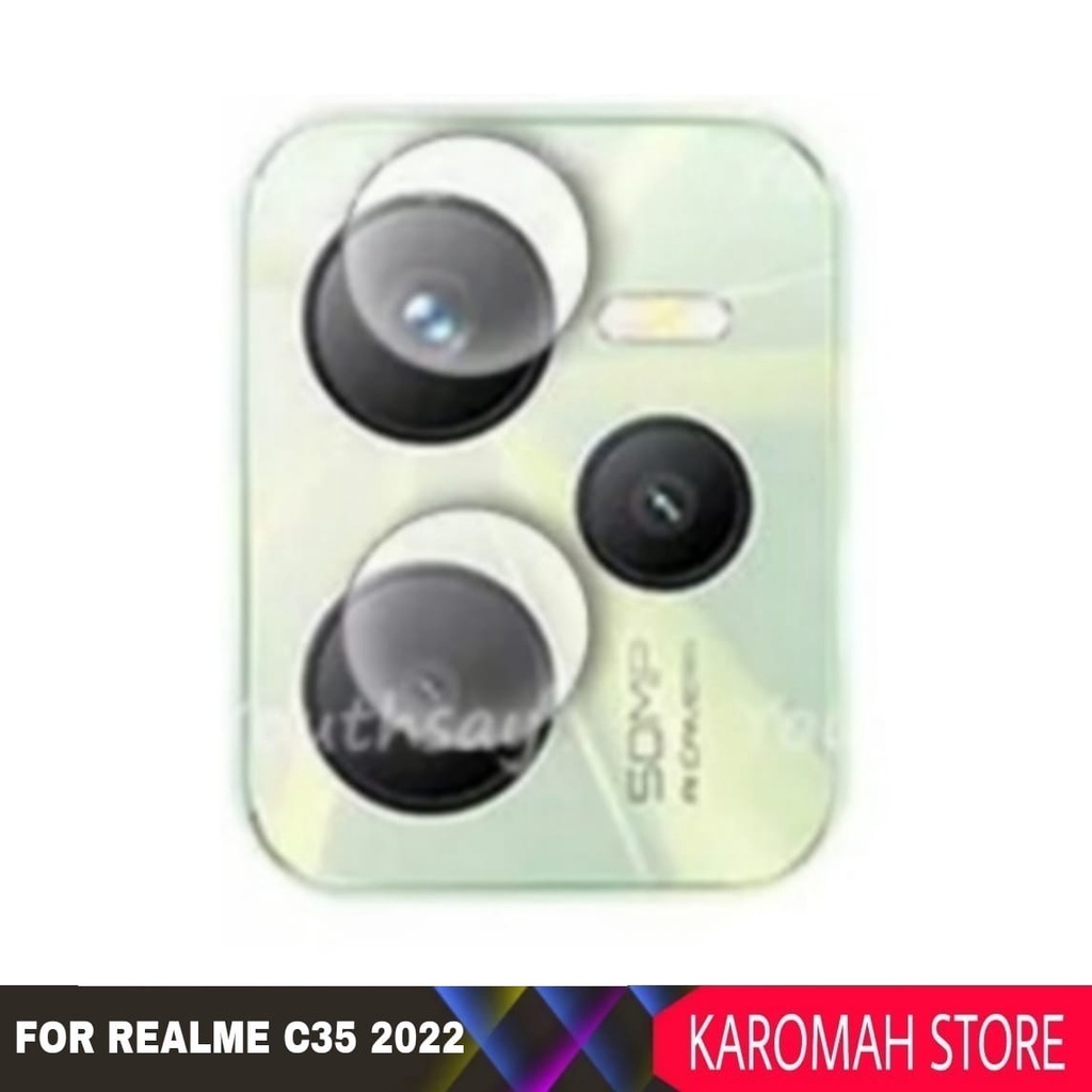 กระจกนิรภัย REALME C35 ฟิล์มกันรอยหน้าจอ
