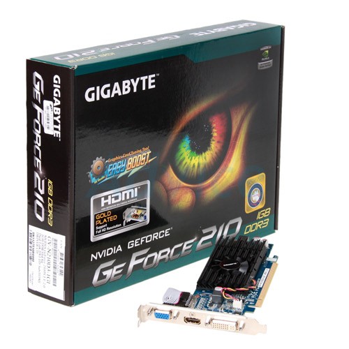 1GB DDR3 GT210 GIGABYTE