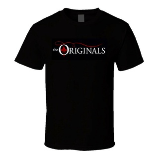 เสื้อยืดสีขาวThe ORIGINALS Vampire TV Series เสื้อยืด สําหรับผู้ชาย ส่งฟรีS-4XL