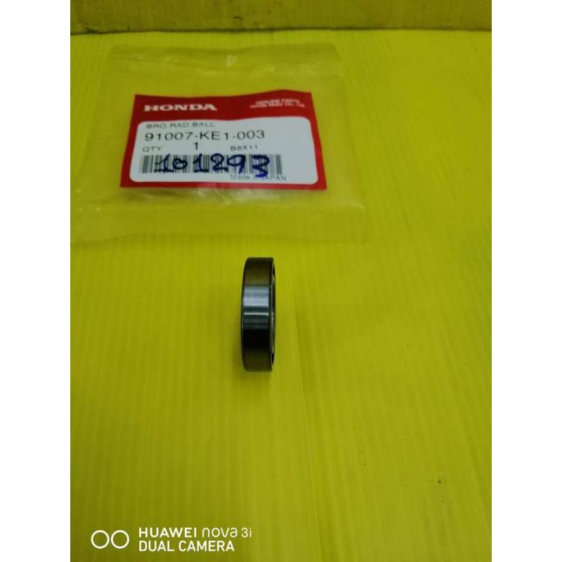 ลูกปืนกดครัชโซนิค แดช LS เทน่า โนวา บีทอา CBR150คาบู  CBR150i แท้เบิกศูนย์HONDA 91007-KE1-003 - รูปที่ 2