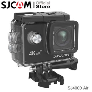 ราคาSJCAM SJ4000 Air 4K Action Camera Wifi Air สีดำ กล้องกันน้ำ 30 เมตร กล้องติดหมวกกันน๊อค ประกัน 1ปี กล้องแอคชั่น Web Cam