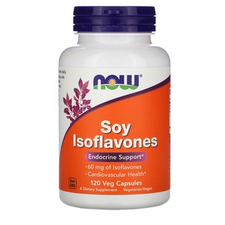 Now Foods, Soy Isoflavones, 120 Veg Capsules