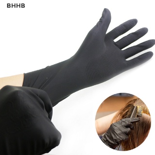 Bhhb ถุงมือย้อมสีผม ใช้ซ้ําได้ สําหรับร้านตัดผม 1 คู่