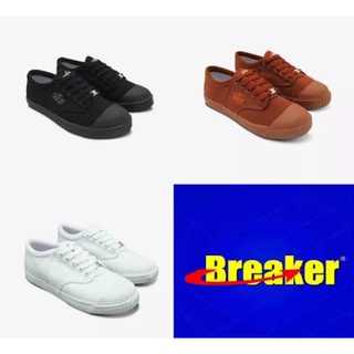 รองเท้านักเรียนผ้าใบ​เบรกเกอร์​ Breaker​ 4×4​ ราคาเดียวทุกเบอร์