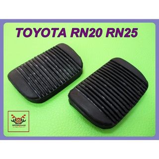 TOYOTA RN20 RN25 PICKUP year 1972-1978 BRAKE PEDAL &amp; CLUTCH PEDAL RUBBER SET // ยางแป้นเบรก ยางแป้นคลัทช์ สินค้าคุณภาพดี