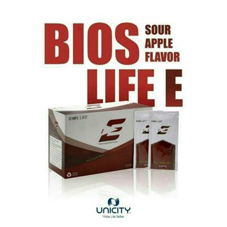 (ของแท้) Bios Life (Sour Apple Flavor)...เครื่องดื่มให้ความสดชื่นแก่ร่างกาย (รสแอปเปิ้ล)...1 กล่อง 30 ซอง (270 กรัม)