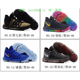 พร้อมส่ง️℡ﺴNike Zoom KD10 EP Durant 10th generation sports basketball shoes รองเท้าผ้าใบทอเบาะลมผู้ชาย s 40-46