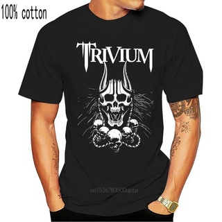 เสื้อผ้าผชTrivium - เสื้อยืดแขนสั้นลําลอง พิมพ์ลาย Silence In The Snow - Heavy Metal - Disturbed แฟชั่นฤดูร้อน สําหรับผู