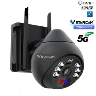 🔥Vstarcam CS96-PRO new 2022 สีดำรองรับ WiFi 5G มีai ตรวจจับคน สนทนาทูเว คุยตอบโต้กับกล้องได้