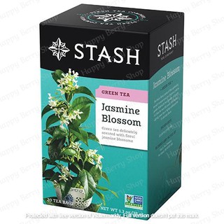 ชาเขียวมะลิ STASH Green Tea Jasmine Blossom 1 กล่อง 20 ซอง🍵 ชาอเมริการสแปลกใหม่✈