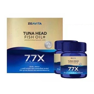 Zeavita Tuna Head Fish Oil ซีวิต้า ฟิชออยล์ น้ำมันปลาทูน่า สกัดเย็น จากหัวปลาทูน่า ขนาด 30 แคปซูล จำนวน 2 ขวด 20516