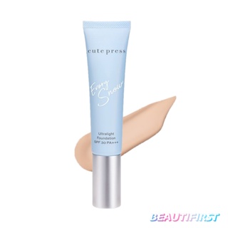 CUTE PRESS EVORY SNOW ULTRALIGHT FOUNDATION SPF 30 PA+++ 30g