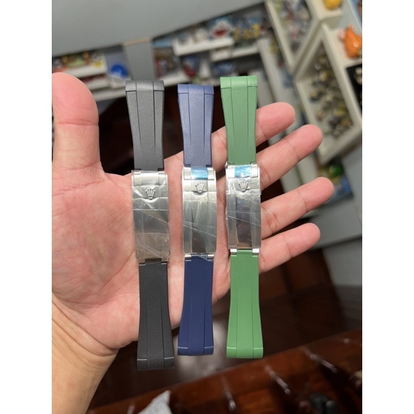 สาย rubber b for rolex 20mm