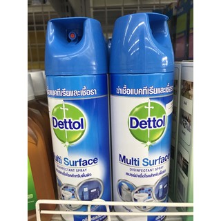 Dettol spray เดตตอล สเปรย์ฆ่าเชื้อโรคแบคทีเรียและเชื้อรา Multi-Surface Disinfectant spray 450mL พร้อมส่ง!!!