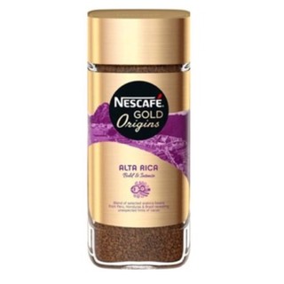 กาแฟ NESCAFE GOLD ORIGINS Alta Rica กาแฟสำเร็จรูป โกลด์ ออริจินอล  ( ขนาด 1 ขวด 100 g.)