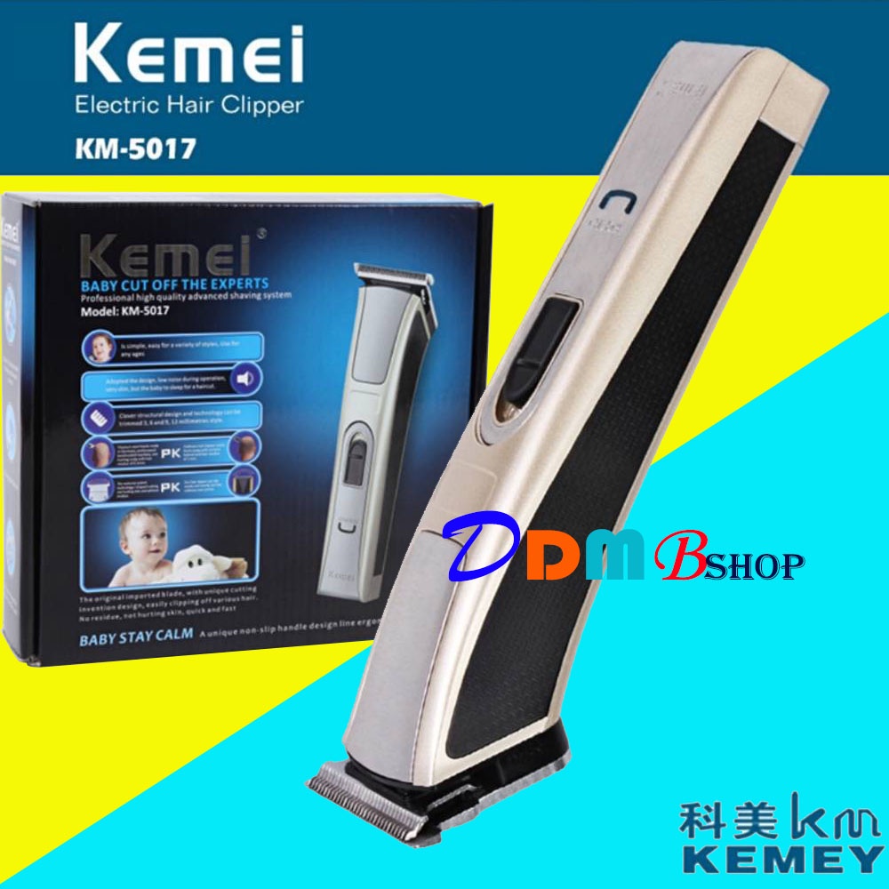 ปัตตาเลี่ยนไฟฟ้าไร้สาย km-5017 บัตตาเลี่ยนตัดผม แบตเตอเลี่ยน แบตเตอเลี่ยนไร้สาย ปัตตาเลี่ยนคนไร้สาย 