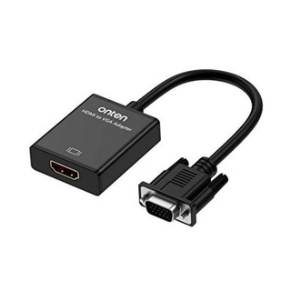 ONTEN ⚡️FLASH SALE⚡️(ราคาพิเศษ) VGA TO HDMI ADAPTER WITH AUDIO OTN-5138S สายแปลงสัญญาณภาพ