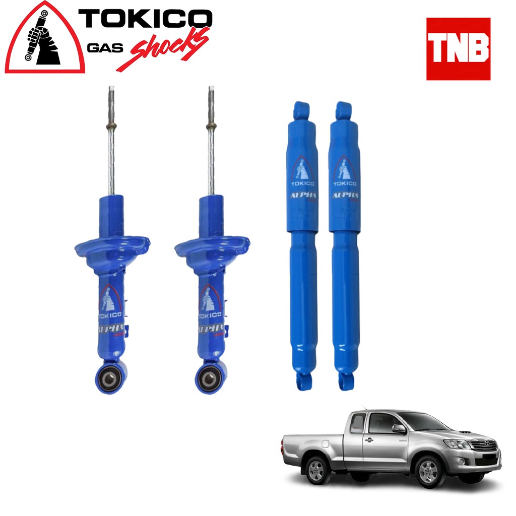 TOKICO ALPHA โช้คอัพ TOYOTA VIGO ปี 2004-2014 โช๊คอัพ โตโยต้า วีโก้