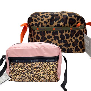 กระเป๋าสะพาย ลายเสือ LeSportsac Leopard Shopping Travel One Shoulder Bag Crossbody