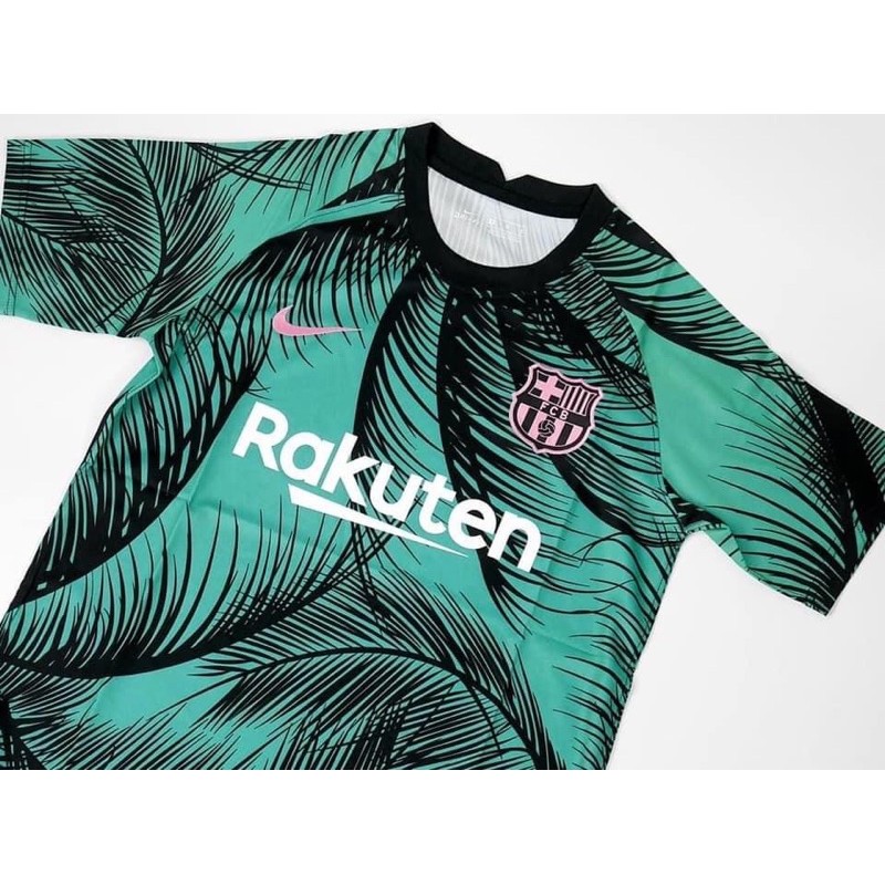 BARCELONA PRE MATCH  UCL GREEN BLACK 2020-2021