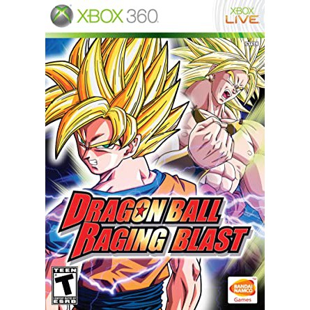 แผ่น XBOX 360 : Dragon ball  Raging Blast  ใช้กับเครื่องที่แปลงระบบ JTAG/RGH