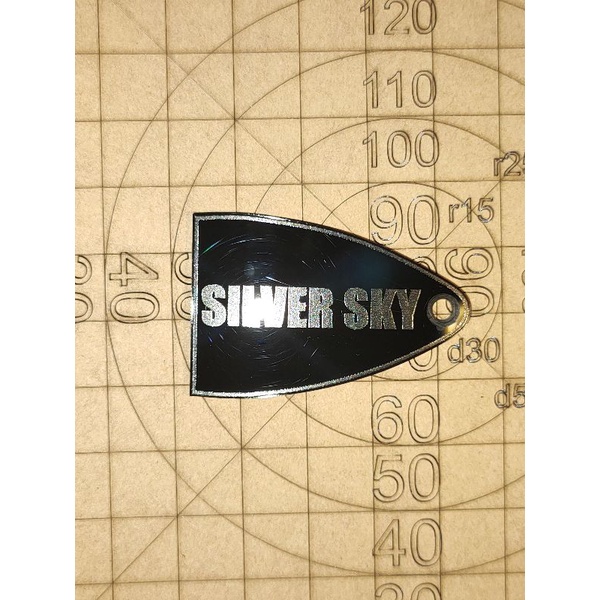 แผ่นปิดที่ขันคอ prs se silver sky guitar