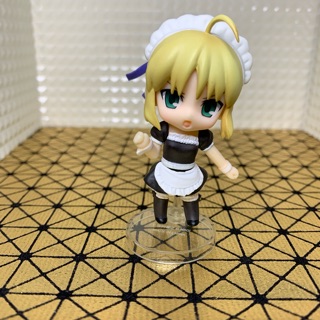 Nendoroid Petite Saber Maid Fate ของ🇯🇵แท้ มือ 2 สูง 7 CM สภาพสวย แต่ขาดโบเล็กด้านหลังกระโปรงครับ