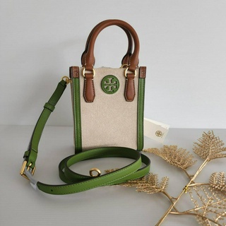 TORY BURCH​ BLAKE​ CANVAS​ MINI​ SHOPPER