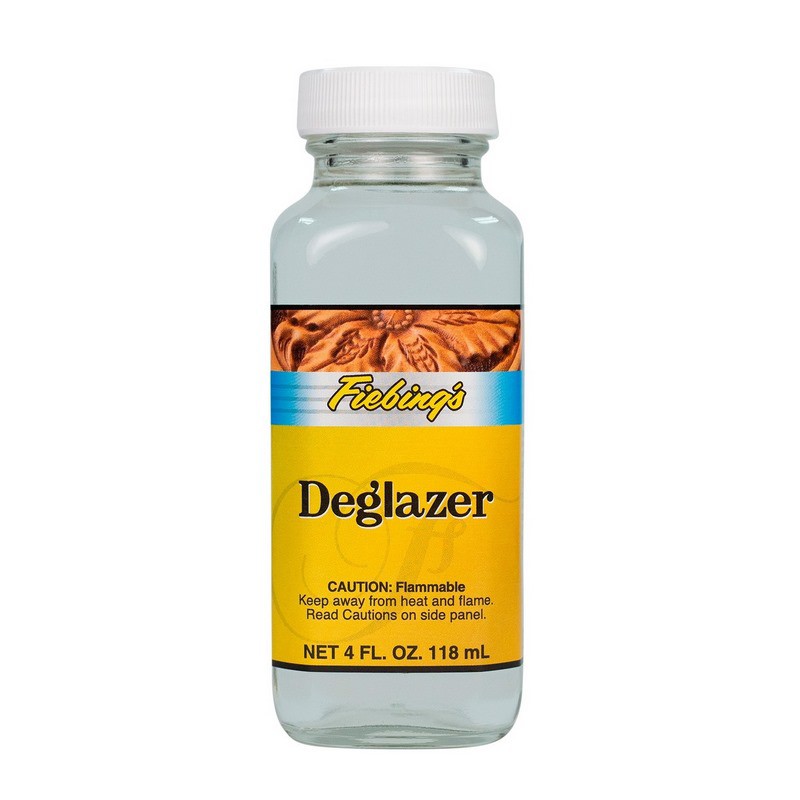 Fiebing's Deglazer 4 oz. น้ำยาสำหรับทำความสะอาดหนังหรือล้างสารเคลือบสีเดิมของหนังเก่า