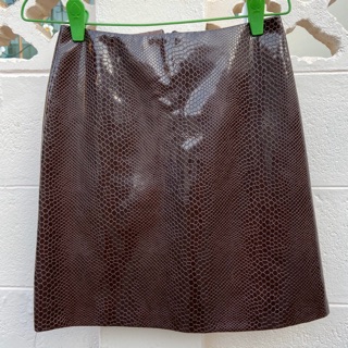 Miss selfridge leather skirt กระโปรงหนัง