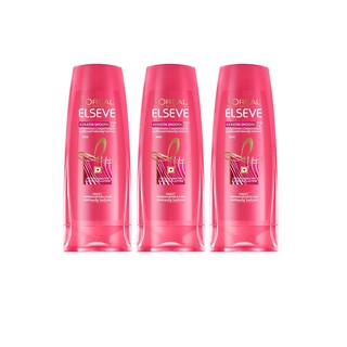 Loreal ลอรีอัล เอลแซฟ เคราติน ครีมนวดผม ขนาด 125ml แพ็คละ3ขวด สำหรับผมชี้ฟู ไม่พริ้วสวย