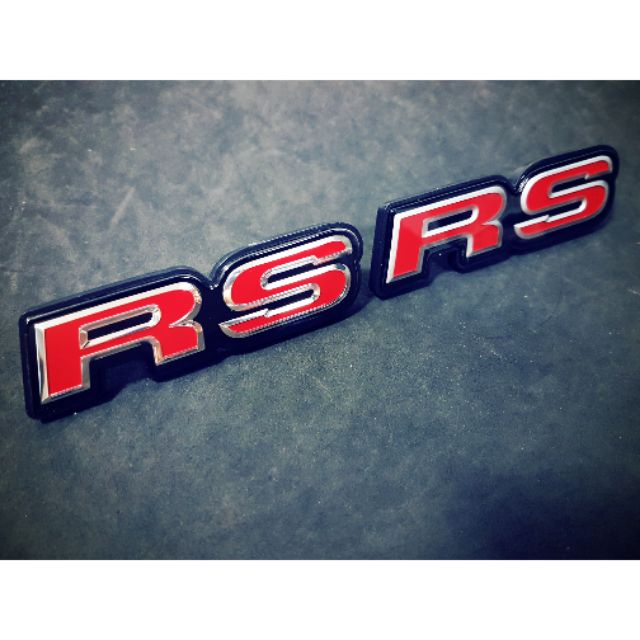 โลโก้ RS กระจังหน้า honda