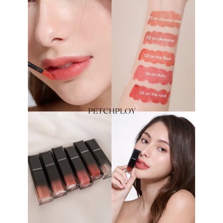 PETCHPLOYBEAUTY Diament Matte Lip Crème เพชรพลอยลิป เนื้อเกลี่ยง่าย นุ่มละมุน ปากไม่คล้ำ