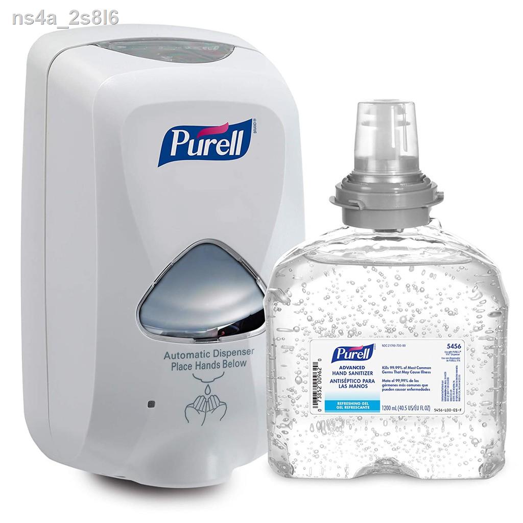 อุปกรณจัดส่งที่รวดเร็ว♗[ของแท้] Purell เครื่องจ่ายเจลล้างมืออัตโนมัติ จากอเมริกา 🇺🇸 [แถมฟรี Refill 1.2 ลิตร] รับประกัน