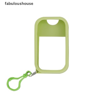 [fabuloushouse] ขวดสเปรย์ พร้อมปลอกซิลิโคน ใช้ซ้ําได้ สําหรับใส่เจลล้างมือ