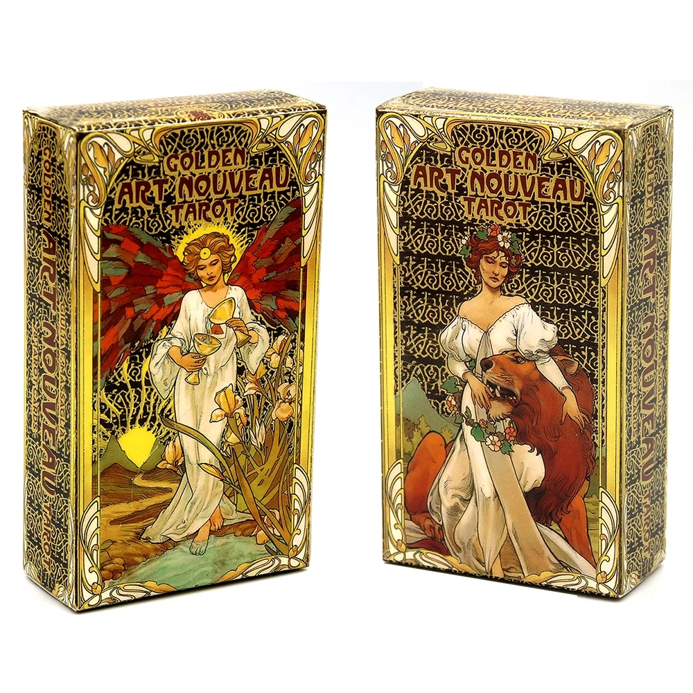 ไพ่ต์ทาโร่ต์ ชุด 78 ใบ Golden Art Novveau Tarot