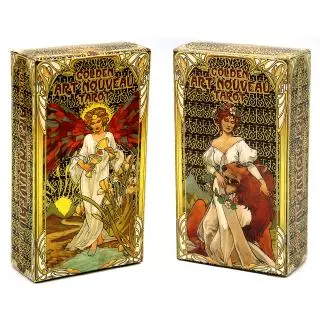 ไพ่ต์ทาโร่ต์ ชุด 78 ใบ Golden Art Novveau Tarot