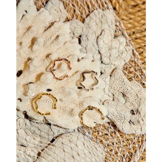Julys - spring and rope ring