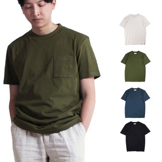 TIM &amp; co - LITE Classic Pocket Tee , เสื้อยืดกระเป๋า , เสื้อยืดเปล่า , เสื้อยืด Pocket Tee