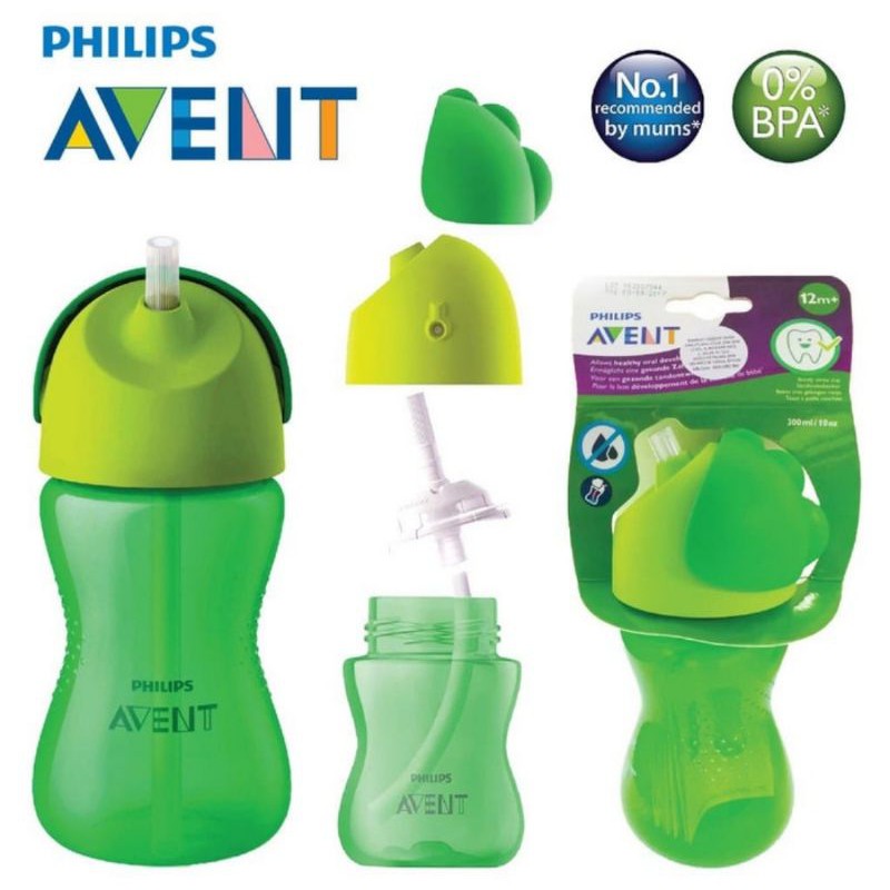 ถ้วยฟาง Phillips Avent Bendy