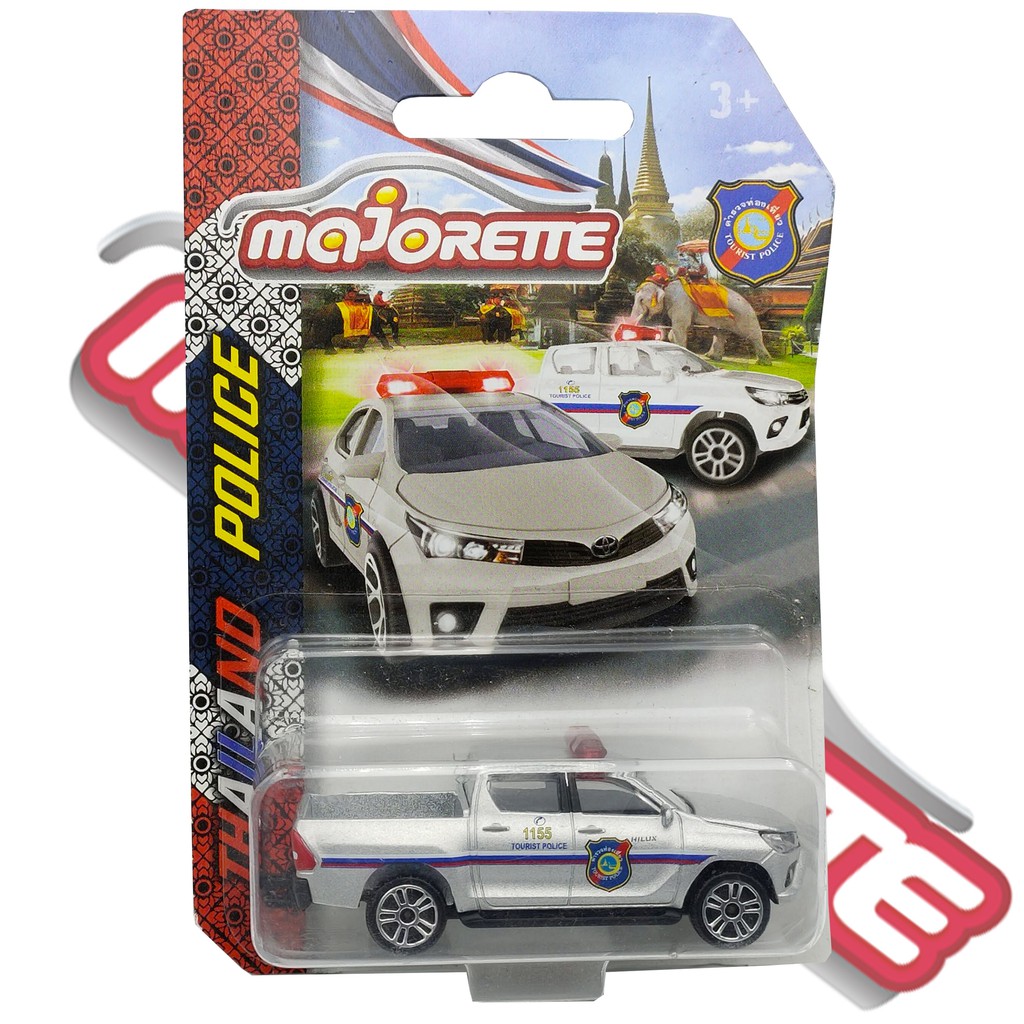 Thailand Tourist Police รถกะบะ Toyota Hilux สีบรอนซ์  รถตำรวจท่องเที่ยว