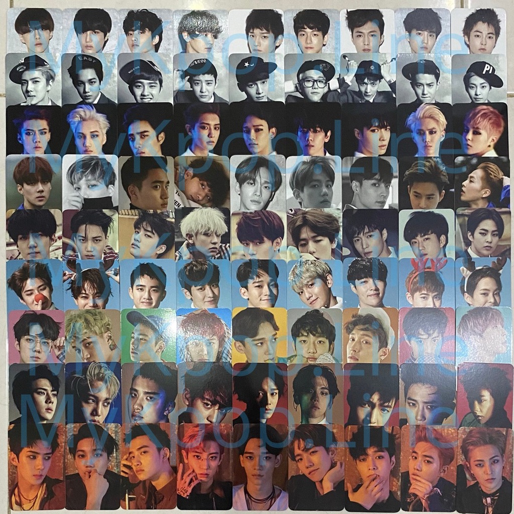 Repackage PC EXO MD 10th Anniv READY Sharing Photocard Tincase Case Anniversary Chanyeol Baekhyun Ch