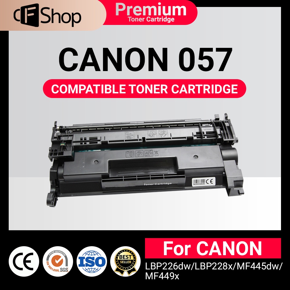 CFSHOPSUPPLY TONER FOR Canon cartridge 057/Canon 057/Canon057/Canoon cartridge-057 Canon image Class